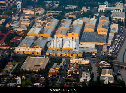 Les studios Warner Bros, la production de films, Studio City, San Fernando Valley, Los Angeles, Los Angeles County, Californie, USA Banque D'Images