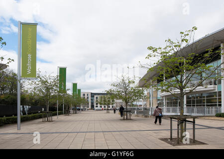 Supermarché Waitrose à Cheltenham, Gloucestershire, Royaume-Uni Banque D'Images