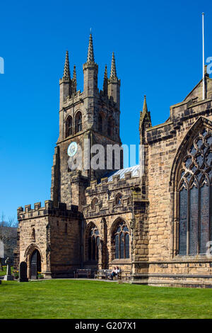 St John the Baptist Church, Tideswell to, Derbyshire Banque D'Images
