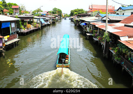 Résidence Riverside en Thaïlande Banque D'Images