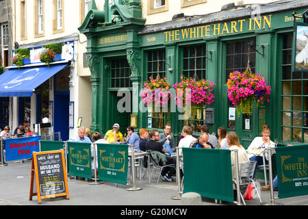 The White Hart Inn, Grassmarket, Édimbourg, Royaume-Uni Banque D'Images