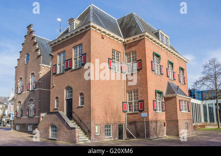 Hôtel de ville dans le centre de Veendam, Pays-Bas Banque D'Images