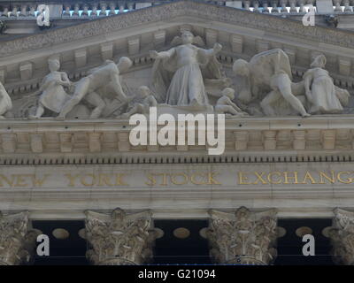 New York Stock Exchange Banque D'Images