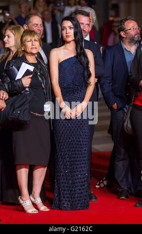 Cannes, France. 22 mai, 2016. Rosalind Ross petite amie de Mel Gibson père de sang, Premiere 69 ème Festival du Film de Cannes Cannes, France 22 mai 2016 Diw91086 Allstar Crédit : photo library/Alamy Live News Banque D'Images