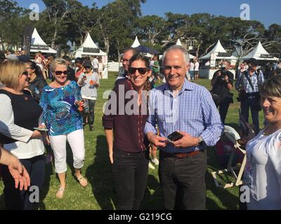 Malcolm Turnbull - Le Premier Ministre de l'Australie Banque D'Images