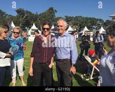 Malcolm Turnbull - Le Premier Ministre de l'Australie Banque D'Images