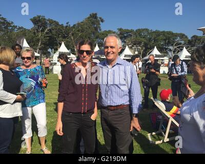 Malcolm Turnbull - Le Premier Ministre de l'Australie Banque D'Images