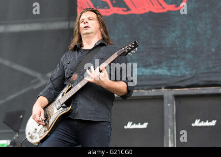 Columbus, Ohio, USA. 21 mai, 2016. De Saint Asonia effectue en direct durant Rock sur la gamme music festival à Columbus Crew Stadium à Columbus, Ohio © Daniel DeSlover/ZUMA/Alamy Fil Live News Banque D'Images