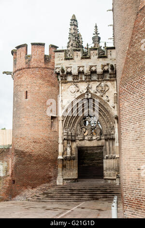 La Cathédrale Sainte Cécile à Albi (Tarn, France) Banque D'Images