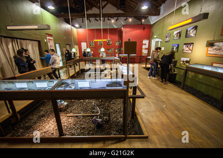 Le Musée de la mine départemental Cagnac-les-Mines (Tarn, France) Banque D'Images