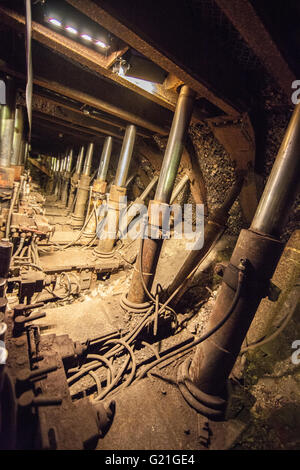 Le Musée de la mine départemental Cagnac-les-Mines (Tarn, France) Banque D'Images