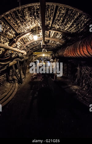 Le Musée de la mine départemental Cagnac-les-Mines (Tarn, France) Banque D'Images