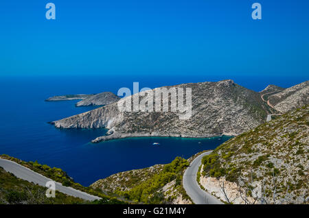 Porto Vromi sur l'île de Zakynthos, Grèce Banque D'Images