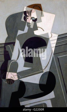 Juan Gris - Portrait de madame Josette Gris - Museo Reina Sofia Banque D'Images