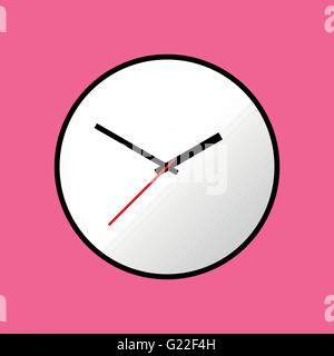 Icône de l'horloge, Vector illustration, modèle plat SPE10 Illustration de Vecteur