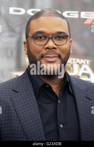 La ville de New York. 22 mai, 2016. Tyler Perry assiste à la 'Teenage Mutant Ninja Turtles : De l'ombre' en première mondiale au Madison Square Garden le 22 mai 2016 dans la ville de New York. | Verwendung weltweit © dpa/Alamy Live News Banque D'Images