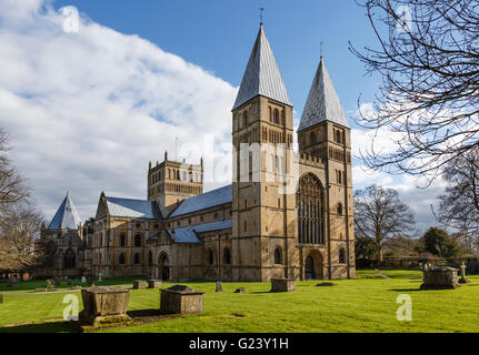 Southwell Minster, Nottinghamshire Banque D'Images