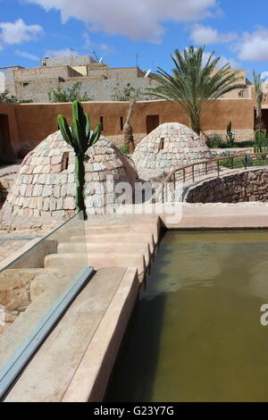 Blue Spring dans la médina de Tiznit (sud du Maroc) Banque D'Images