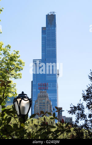 Un haut bâtiment57, 57th Street, New York, USA Banque D'Images