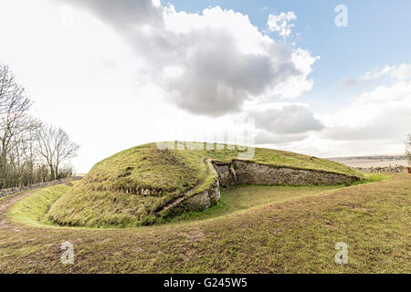 Belas Knap Long Barrow, Gloucestershire, England, UK Banque D'Images