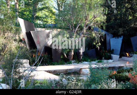 Le Telegraph Garden par Andy Sturgeon, RHS Chelsea Flower Show 2016 Banque D'Images