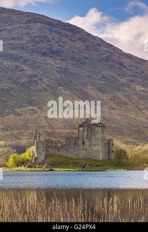 Le Château de Kilchurn sur Loch Awe, ARGYLL & BUTE, Ecosse. Banque D'Images