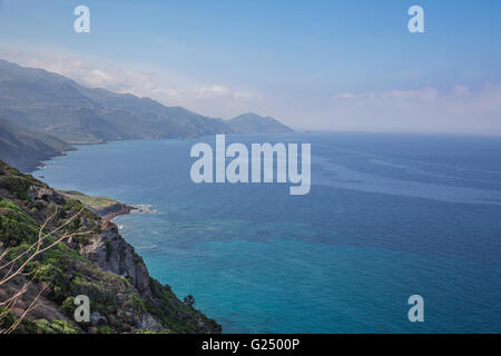 Italie, Sardaigne, dans l'ouest de la Sardaigne, Alghero, Capo Caccia Banque D'Images