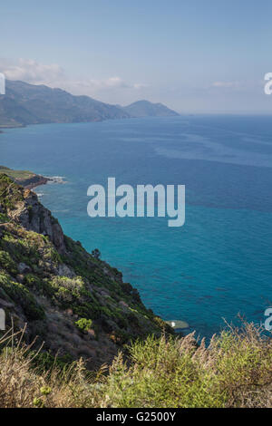 Italie, Sardaigne, dans l'ouest de la Sardaigne, Alghero, Capo Caccia Banque D'Images