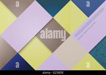 Résumé fond coloré, triangulaire ou carrée avec frames. vecteur géométrique, fashion modèle fond d. matériel design b Illustration de Vecteur