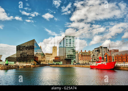 City Waterfront, Liverpool, Angleterre, Royaume-Uni Banque D'Images