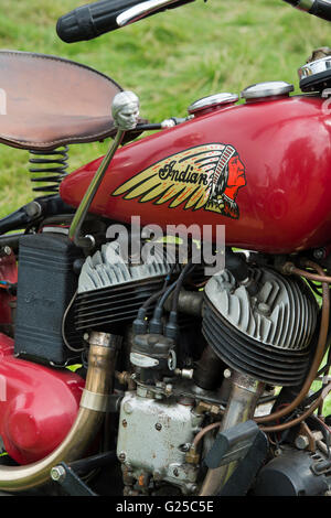 741b moto Scout indien. American Classic motorcycle Banque D'Images