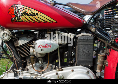 741b moto Scout indien. American Classic motorcycle Banque D'Images