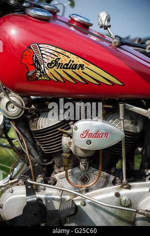 741b moto Scout indien. American Classic motorcycle Banque D'Images