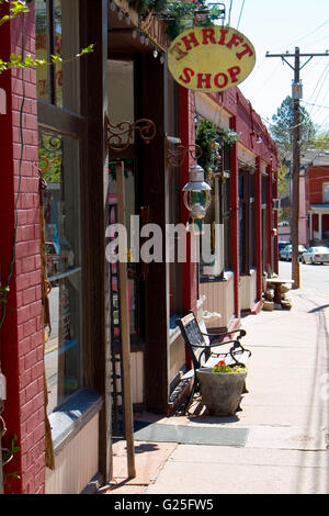 Magasin d'épargne dans Manitou Springs Colorado Banque D'Images