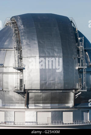 Le Gran Telescopio Canarias à l'Observatorio del Roque de los Muchachos à La Palma, îles Canaries, Espagne Banque D'Images