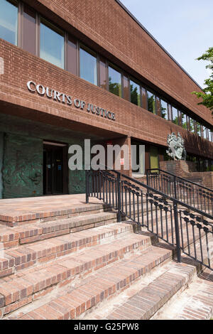 Portsmouth Crown Court, Portsmouth, Angleterre du Sud-Est, en Angleterre, Grande-Bretagne Banque D'Images