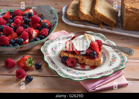 Gâteau quatre-quarts Banque D'Images