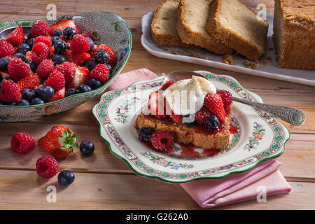 Gâteau quatre-quarts Banque D'Images