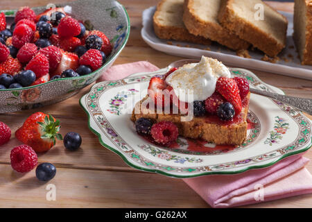 Gâteau quatre-quarts Banque D'Images