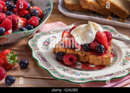 Gâteau quatre-quarts Banque D'Images