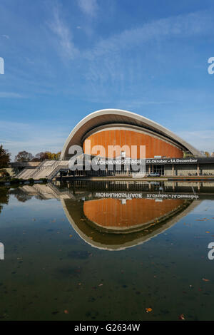 Haus der Kulturen der Welt, Maison des Cultures du Monde, Großer Tiergarten, architecte Hugh Stubbins, 1957, Berlin Banque D'Images