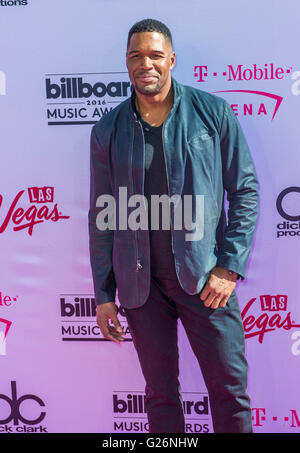 La personnalité de télévision/retraité joueur NFL Michael Strahan assiste au Billboard Music Awards 2016 à T-Mobile Arena de Las Vegas Banque D'Images