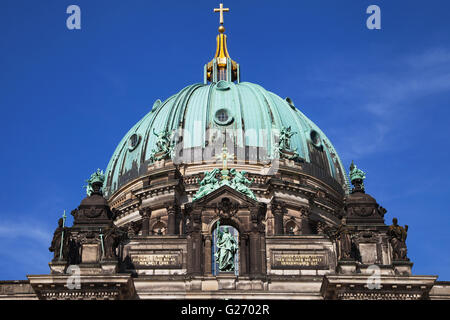 Coupole de la cathédrale de Berlin, Allemagne. Banque D'Images