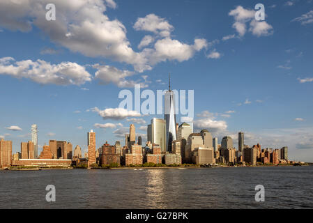 Lower Manhattan, également connu sous le nom de centre-ville de Manhattan, est la partie la plus méridionale de l'île Banque D'Images