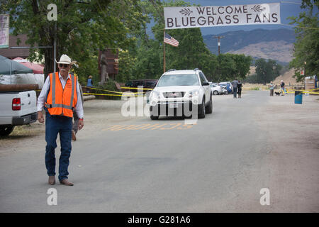 Bluegrass Festival de Parkfield, CA 2016 Banque D'Images