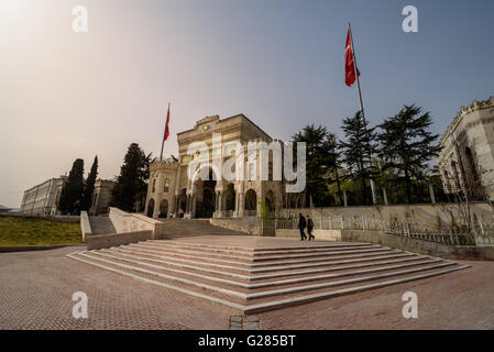 L'Université d'Istanbul est un éminent universitaire turc situé à Istanbul. Banque D'Images