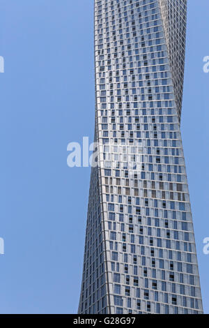 Close up de torsion tower à Dubaï Banque D'Images