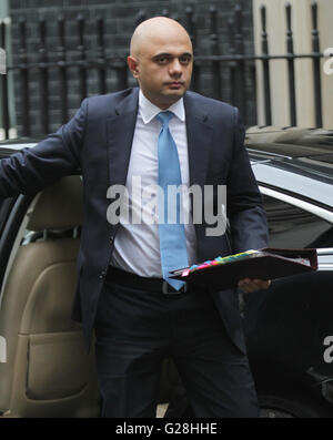 Sajid Javid MP, Secrétaire d'État aux affaires, l'innovation et les compétences et président de la Chambre de commerce, vu participant à la c Banque D'Images