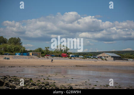 Oxwich Bay, Gower Peninsular Banque D'Images