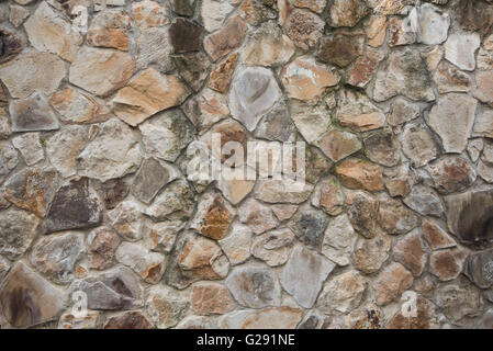 Mur de pierre à Bilbao, Espagne Banque D'Images